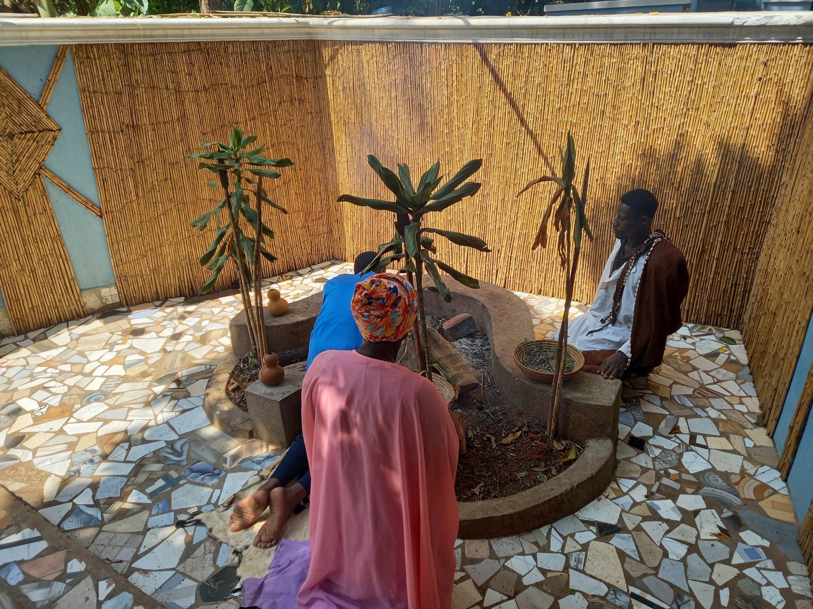 Kipindi cha maombi katika patakatifu